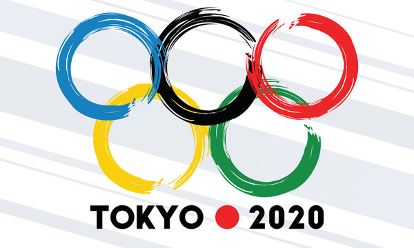 Nadym, Russia - 08 February 2020: Tokyo 2020. The Summer Games in Japan. Sport Event Logo Design 