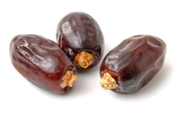Dates on a white background