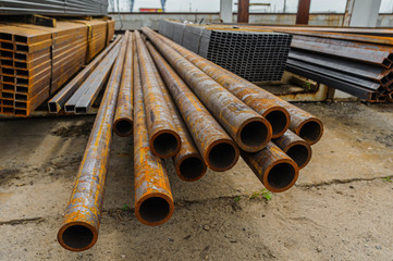 Warehouse for storage of steel pipes of different grades