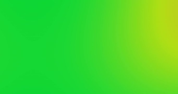 Green and yellow tint Gradient loops. Seamless footage in background, multicolor gradient backdrop moving in loop. Circular gradient with lights