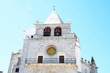 Fototapeta na wymiar bell tower of the church