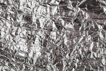 water drops gray crumpled background texture