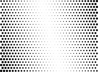 Abstract halftone dotted background. Futuristic grunge pattern, dot and circles.  Vector modern optical pop art texture for posters, sites, business cards, cover, postcards, labels, stickers layout.