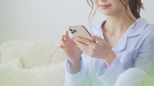 スマートフォン・女性