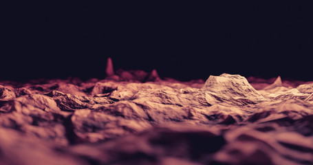 Alien Moon Landscape