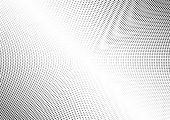 Plakat Abstract halftone dotted background. Monochrome pattern with dot and circles. Vector modern futuristic texture for posters, sites, business cards, postcards, interior design, labels and stickers.