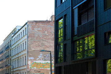 Neubauarchitektur in Berlin-Mitte