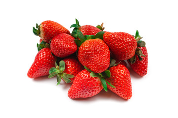 Strawberry. Fresh berries macro.