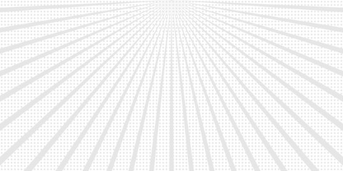 Abstract vector sunbeams background with dots.