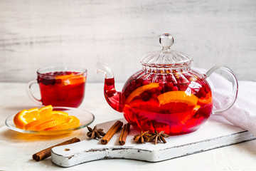 Image with fruit tea.