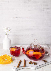 Image with fruit tea.