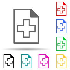 Obraz premium adding a sheet icon. Element of simple icon for websites, web design, mobile app, info graphics. Thick line icon for website design and development, app development