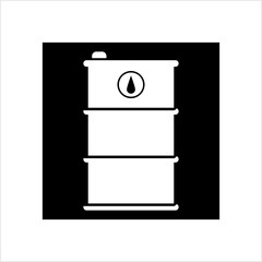 Oil Barrel Icon Design
