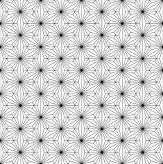 Seamless pattern based on japanese ornament Kumiko