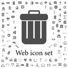 trash box icon. web icons universal set for web and mobile