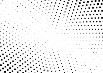 Abstract halftone dotted background. Monochrome pattern with square.  Vector modern pop art texture for posters, sites, cover, business cards, postcards, grunge art, labels layout, stickers.