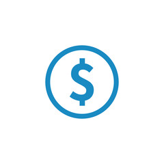dollar money symbol icon, dollar money sign Vector