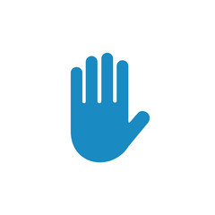 hand stop Sign icon, Hand Symbol