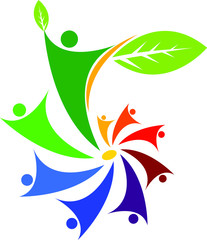 peoples leaf logo