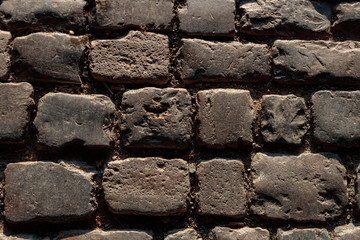 old stone wall pattern, full frame