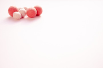 Woolen beads for women's accessories and hobbies