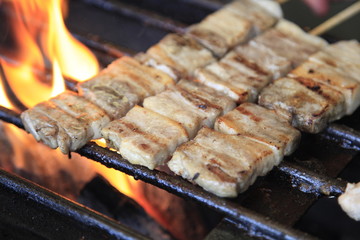  Pork skewers
