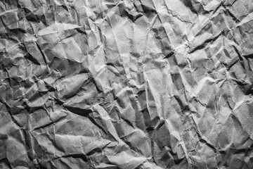 a Crumpled white paper background texture