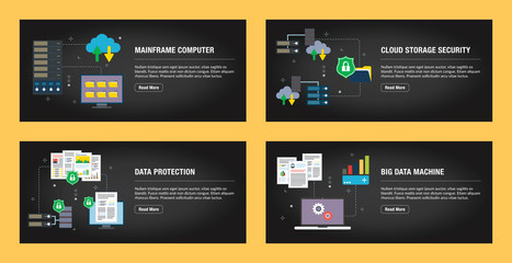 Mainframe computer, cloud storage security,  data protection,  big data machine.