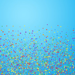 Festive confetti. Celebration stars. Joyous confet