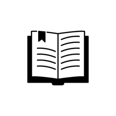 Book, open, bookmark icon. Simple vector knowledge icons for ui and ux, website or mobile application