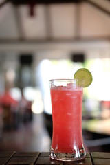 cocktail on the table