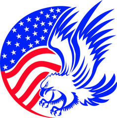 american bald eagle logo