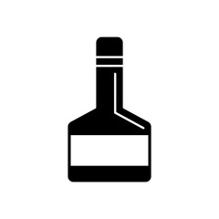 Bottle, glass, liquor icon. Simple vector liquid container icons for ui and ux, website or mobile application