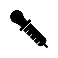 Pipette icon vector