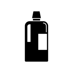 Detergents, bottle icon. Simple vector liquid container icons for ui and ux, website or mobile application
