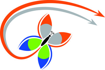 butterfly logo