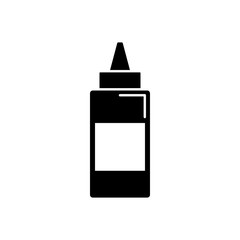 Glue, bottle icon. Simple vector liquid container icons for ui and ux, website or mobile application