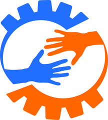 factory helping hand
