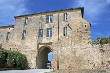 Fototapeta na wymiar Gatehouse to Blaye Citadel, France