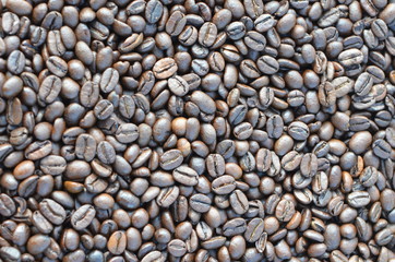 ziarna kawy , tekstylia , tło ziaren kawy , tło z kawy ziaren , kawa , kawa na tapetę , ziarna...