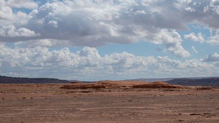 canyon and road in Arizona, summer