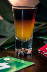 Alcohol, shots, cocktails