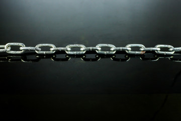 Close up of chain