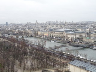 paris desde las alturas y calles