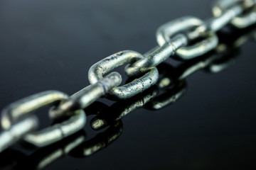 Close up of chain