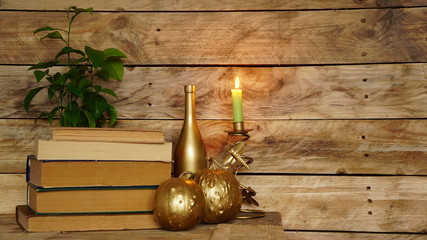 Naklejka premium drewno