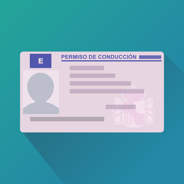 Permiso de Conducci&oacute;n Espa&ntilde;a (dise&ntilde;o plano)