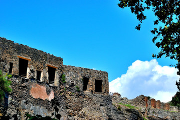 Pompeii is a vast archaeological site located in the Campania region of southern Italy.
