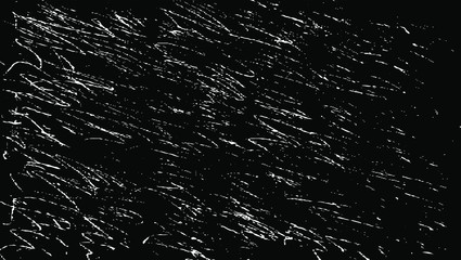 Scratched Grunge Urban Background Texture Vector. Dust Overlay Distress Grainy Grungy Effect. Distressed Backdrop Vector Illustration. Isolated Black on White Background. EPS 10.