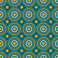 Seamless African Shweshwe Pattern for Textile and Fabric Print